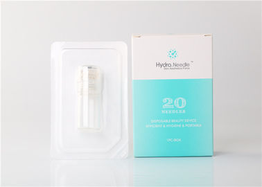 Hydra Derma Roller Stamp Needle 20 Microneedling Deriyle Altın Serum İçine Serum Alır